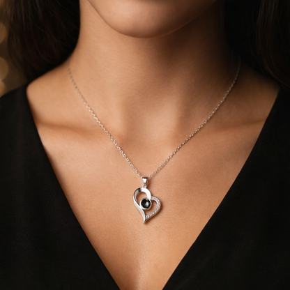 Coffret Luxe Romance 🌹 Rose Éternelle + Collier Élégant